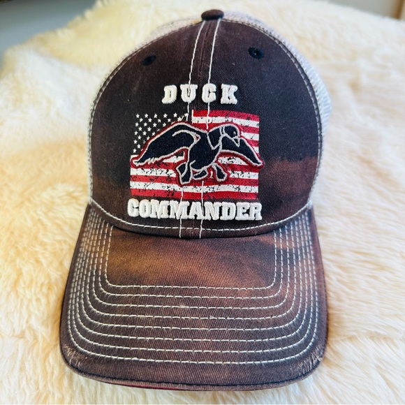 ๐ DUCK COMMANDER HAT ๐ฆ THE GAME BRAND ๐ฆ HUNTERS BALL CAP ๐งข GOOD - Picture 1 of 8